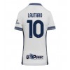 Inter Milan Lautaro Martinez #10 Auswärtstrikot 2024-25 Kurzarm